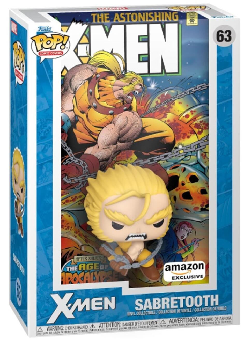 Funko POP! Marvel: Age of Apocalypse - Sabretooth - Amazon Exclusive
